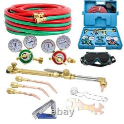 Cutting Torch Set Oxy Acetylene Torch Kit, Portable Gas Cutting Torch and Wel