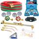 Cutting Torch Set Oxy Acetylene Torch Kit, Portable Gas Cutting Torch and Weldin