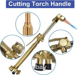 Cutting Torch Set Oxy Acetylene Torch Kit, Portable Gas Cutting Torch and Welding