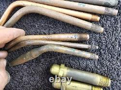 Cutting Welding Oxygen Acetylene Brazing Torch Tip Nut Part Lot Airco Meco Smith