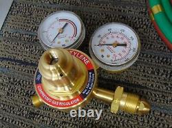 Cutting/Welding Torch F20 (SA11079) & Gas Regulator Gauges 63393 withHoses - F22