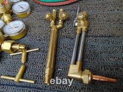 Cutting/Welding Torch F20 (SA11079) & Gas Regulator Gauges 63393 withHoses - F22