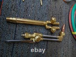 Cutting/Welding Torch F20 (SA11079) & Gas Regulator Gauges 63393 withHoses - F22