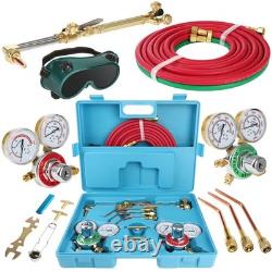 Cutting Welding Torch Kit Oxygen & Acetylene Gas Portable Oxy Brazing Kit