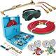 Cutting Welding Torch Kit Oxygen & Acetylene Welding Kit with15' Hose Glasses Case