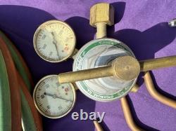 Cutting Welding Torch Kit Oxygen & Acetylene Welding Kit with15' Hose Glasses Case