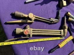 Cutting Welding Torch Kit Oxygen & Acetylene Welding Kit with15' Hose Glasses Case