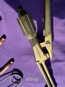 Cutting Welding Torch Kit Oxygen & Acetylene Welding Kit with15' Hose Glasses Case