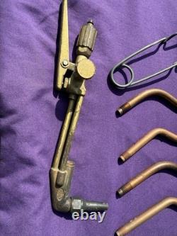 Cutting Welding Torch Kit Oxygen & Acetylene Welding Kit with15' Hose Glasses Case