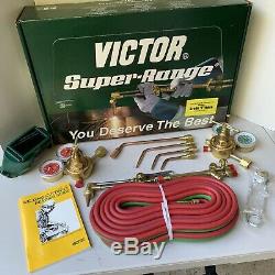Deluxe victor Super Range 0384-0822 welding Tip / cutting Torch kit grade T Hose