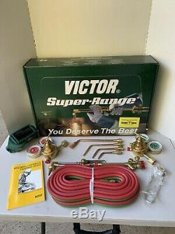 Deluxe victor Super Range 0384-0822 welding Tip / cutting Torch kit grade T Hose