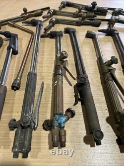 Demolition Cutting Welding Brass Torch Lot Victor Weldmaster Harris Oxiweld READ