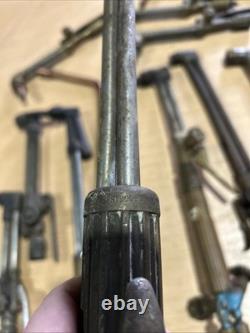 Demolition Cutting Welding Brass Torch Lot Victor Weldmaster Harris Oxiweld READ