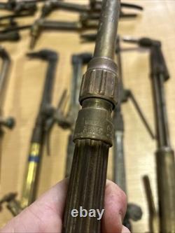 Demolition Cutting Welding Brass Torch Lot Victor Weldmaster Harris Oxiweld READ