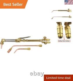 Die Forged Brass Oxy-Fuel Torch with Check Valves Compatible with Victor