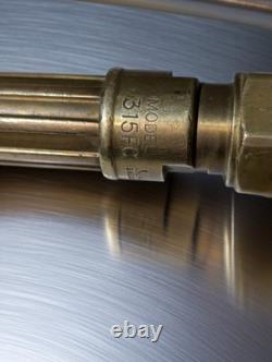 EUC Heavy Duty Victor Welding/Cutting Torch CA2460, 315FC Handle & Tip $450