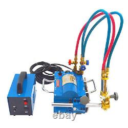 Electromagnetic Gas Pipe Cutting Machine Torch Burner Beveler 110V