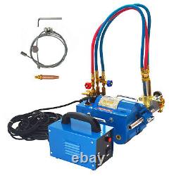 Electromagnetic Gas Pipe Cutting Machine Torch Burner Beveler 110V