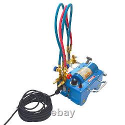 Electromagnetic Gas Pipe Cutting Machine Torch Burner Beveler 110V