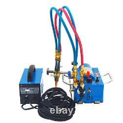 Electromagnetic Gas Pipe Cutting Machine Torch Burner Beveler 110V