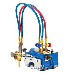 Electromagnetic Gas Pipe Cutting Machine Torch Burner Beveler 110V