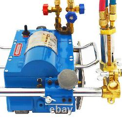 Electromagnetic Gas Pipe Cutting Machine Torch Burner Beveler 110V