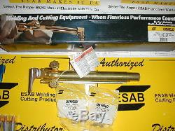 Esab Oxweld C-58 Machine Cutting Torch And Spare Parts Lot