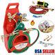FREESHIP Professional Tote Oxygen Acetylene Oxy Welding Cutting Torch Kit withTank