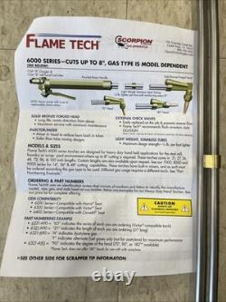 Flame Tech 6336-A90 36inch Heavy Duty Cutting Torch Victor Style/Compatible