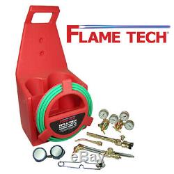 Flame Tech FTPTK-18 Portable Cutting Torch Kit Victor Style Oxy-Acetylene