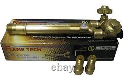 Flame Tech Heavy-Duty Torch Handle Cutting and Welding Tool Set Durable Brass