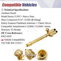 For Victor 315FC+ Cutting Welding Torch Handle 300 Series 0382-0093 New