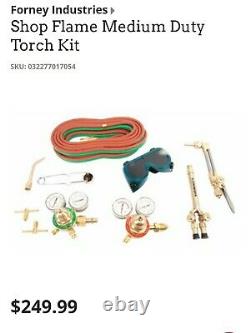 Forney Shop Flame Medium Duty Torch Kit
