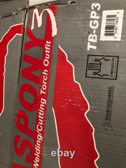 Gas Pony 3 Complete Welding/cutting Torch Outfit/set