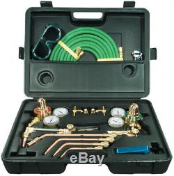 Gas Welding Cutting Kit Oxy Acetylene Oxygen Torch Brazing Fits Aluminum