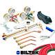 Gas Welding Cutting Kit Oxy Acetylene Oxygen Torch Brazing Fits VICTOR with Hoses