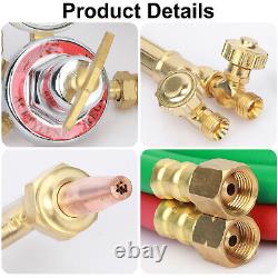 Gas Welding Cutting Kit Oxygen Acetylene Oxygen Torch Brazing Kit