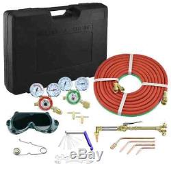 Gas Welding & Cutting Kit Victor Type Acetylene Oxygen Torch Set Regulator