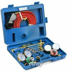 Gas Welding Cutting Torch Kit Oxy Acetylene Oxygen Brazing Set Victor Type