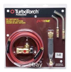 Genuine Turbotorch Extreme X-4B 0386-0336 Air Acetylene Torch Kit