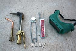 HARRIS Oxygen Acetylene Torch Kit with Tanks Regulators Hose Cutting Welding Cart