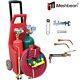 HVAC Portable Oxygen Acetylene Welding Cutting Torch Kit with Carrying Case & Tank