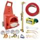 HVAC Portable Oxygen Acetylene Welding Cutting Torch Kit with Carrying Tote & Hose