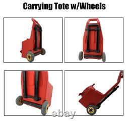HVAC Portable Oxygen Acetylene Welding Cutting Torch Kit with Carrying Tote & Hose