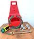 HVAC Portable Tote Oxygen Acetylene Welding Cutting Torch Kit with Regulators Hose