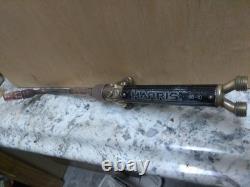 Harris 50-10 Automatic Medium Duty Welding Cutting Brazing Torch Handle Kit Used
