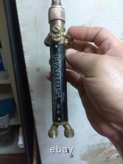 Harris 50-10 Automatic Medium Duty Welding Cutting Brazing Torch Handle Kit Used