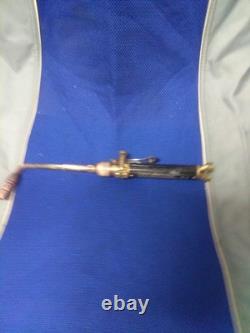 Harris 50-10 Automatic Medium Duty Welding Cutting Brazing Torch Handle Kit Used