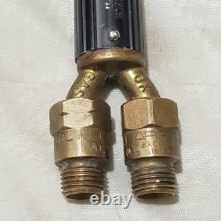 Harris 50-10 Automatic Torch Handle Pilot Light Welding Cutting Brazing 1401590