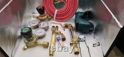 Harris Cutting And Welding Torch Setup